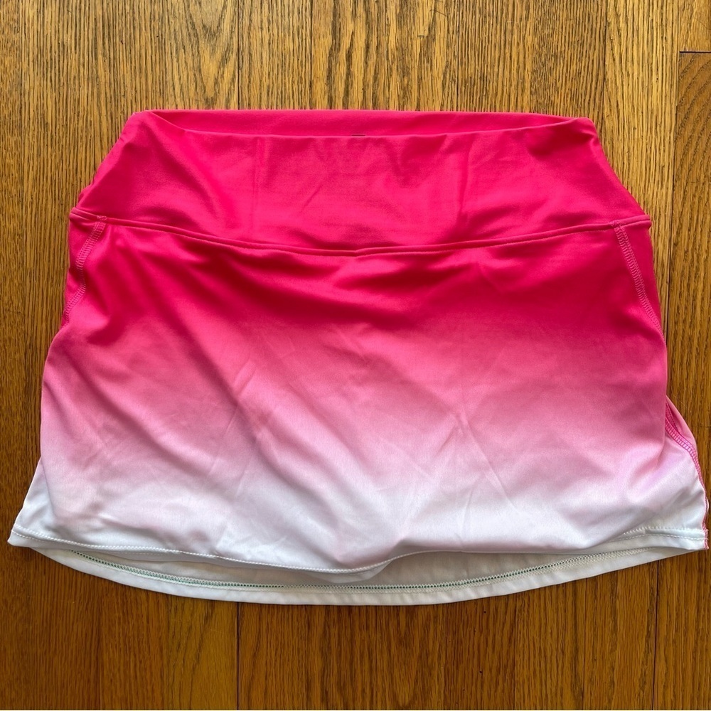 NEW Paddletek Womens Pink Ombre Pickleball Skort Size XL NWOT